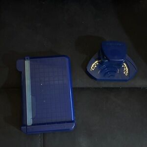 Blue Craft Punch Set